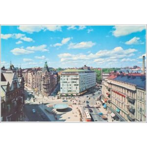 Szwecja Stockholm Stureplan Downtown