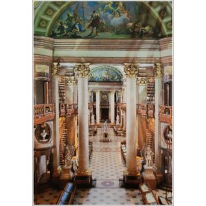 Austria Wiedeń Sala Biblioteki Narodowej