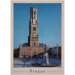 Belgia Brugia Runek z Dzwonnicą