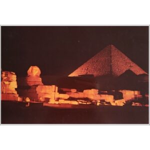 Egipt Giza pokaz światła i dźwięku