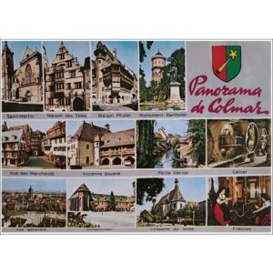 Francja Panorama de Colmar