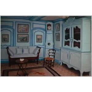 Francja Giverny Muzem Claude Monet salon