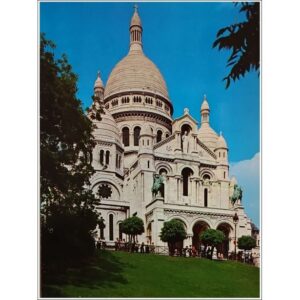 Francja Paryż Bazylika du Sacre-Couut de Montmartre