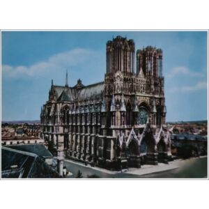 Francja Katedra Notre-Dame de Reims