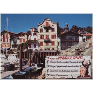 Francja Cibourne dom Maurice Ravel