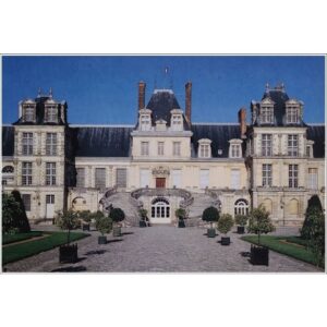 Francja Zamek Fontainbleau