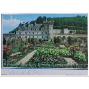 Francja Villandry Zamek i ogród