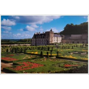 Francja Villandry Zamek i ogrody renesansowe