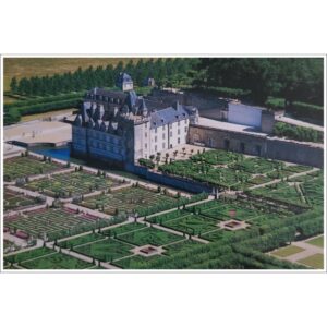 Francja Villandry Zamek i ogrody renesansowe
