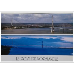 Francja Le Havre Most Normandzki