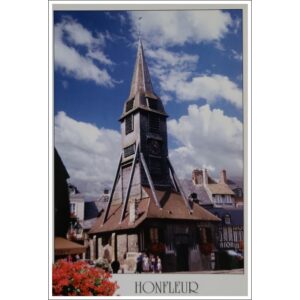 Francja Honfleur Koścół św Katarzyny