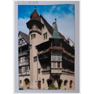 Francja Colmar fasada budynku