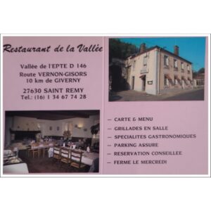 Francja Vallee restaurant