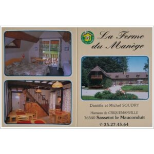 Francja Sassetot restaurant