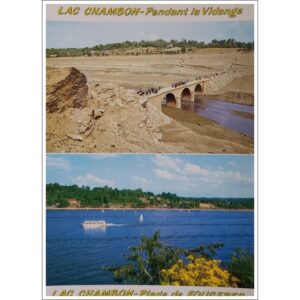Francja Lac Chambon (jezioro)