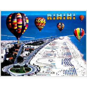 Rimini panorama z balonu