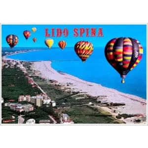 Lido Spina panorama z balonu