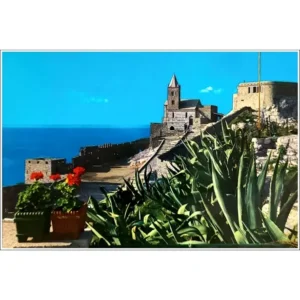 Portovenere widok na wzgórze św Piotra