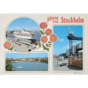 Stockholm widok ze Wzgórz Soder