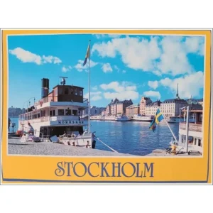 Stockholm widok na Skeppsborn