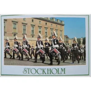 Stockholm parada Straży Królewskiej