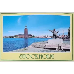 Stockholm Plac i pomnik Everta Taubego