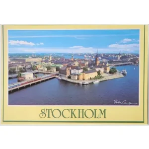 Stockholm widok z wieży ratusza