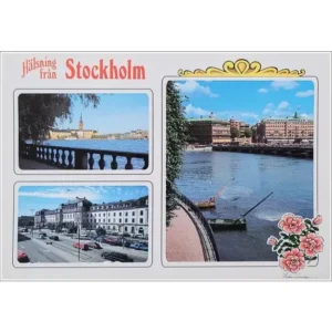 Stockholm widok na Riddarholmen