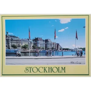 Stockholm Nybroviken i Strandvagen