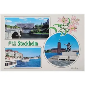 Stockholm Pałac Królewski i Ratusz