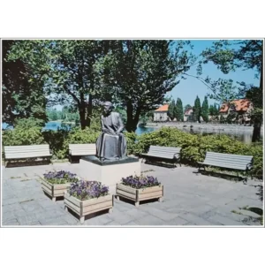 Szwecja Karlstad posąg Lagerlof ZP000463