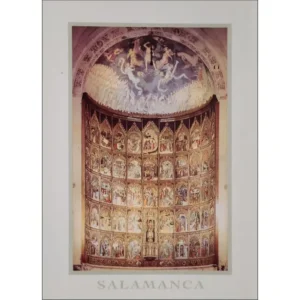 Salamanca ołtarz starej katedry
