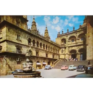 Santiago de Compostella fontanna