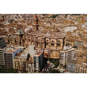 Malaga widok z lotu ptaka