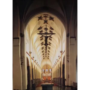 Maastricht wnętrze bazyliki Servaasbasiliek
