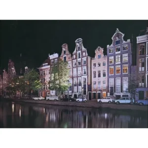 Amsterdam nocą