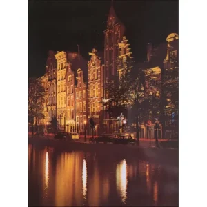 Amsterdam nocą