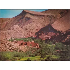 Dades Kasbah w dolinie Boulmane