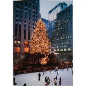 New York lodowiska w Rockefeller Centre