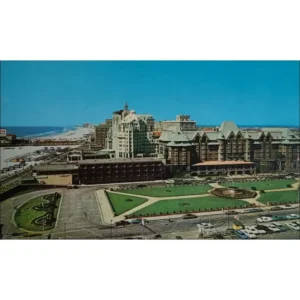 Atlantic City promenada ocean