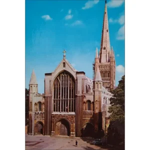 Norwich katedra zachodnia część