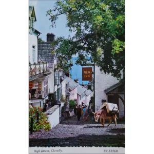 Clovelly High street