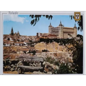 Toledo widuk na Alcazar
