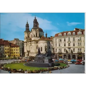 Praha starówka i barokowy kościół św Mikołaja