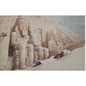 Świątynia Aboo Simbel Figury