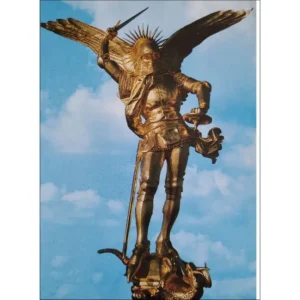 Le Mont Saint Michel statua Archanioła