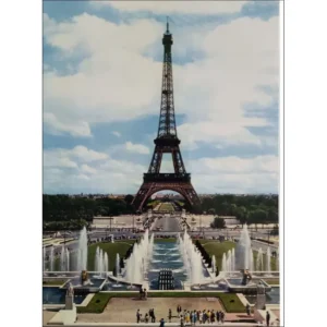 Paryż la tour Eiffel