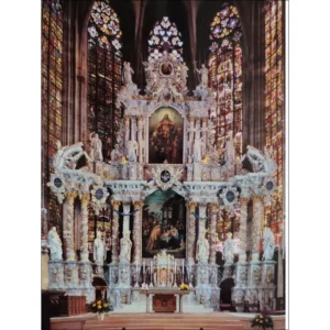 Erfurt ołtarz główny drewno