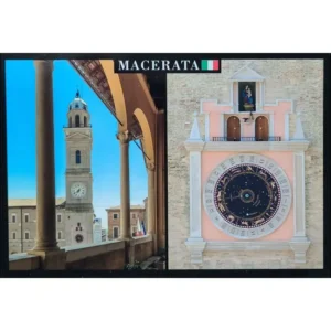 Macerata Zegar Planetarny Wieży Miejskiej
