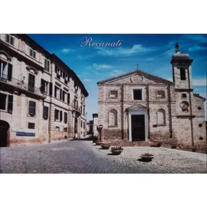Recanati Plac Leopardi i Santa Maria